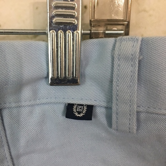 Chaps Blue True American Chino Pants - Picture 4 of 6